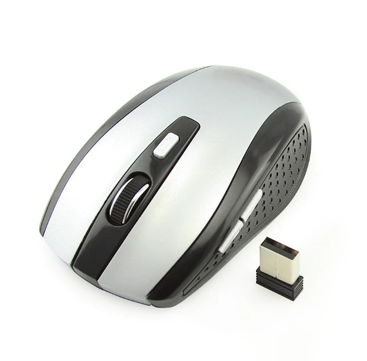 Mouse Wireless e Bluetooth Para Computador