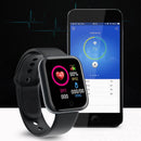 Smart watch, wristwatch connected via Bluetooth.