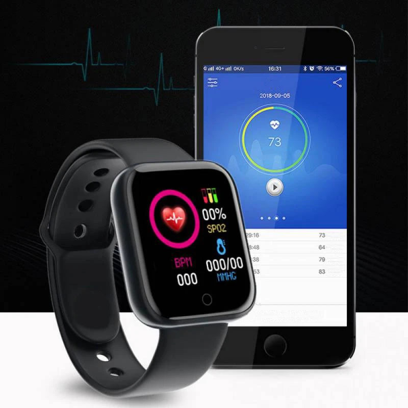 Relógio inteligente , relógio de pulso conectado via Bluetooth, reprodutor de música, fitness, esportivo, pulseira, monitor de sono, relógios digitais