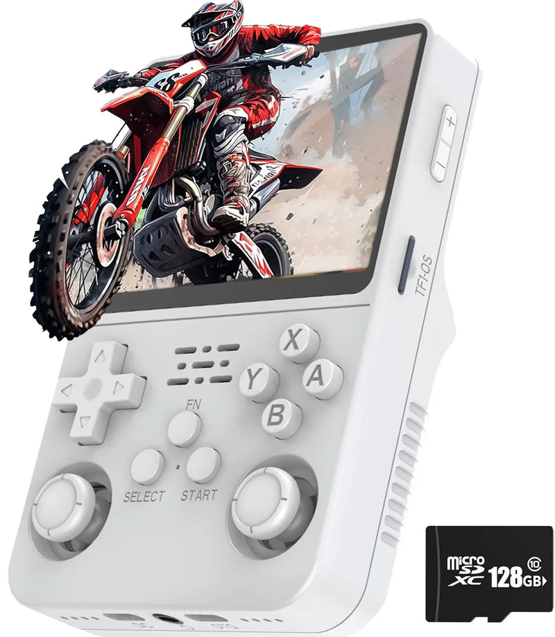 Retro Game Console Handheld Video Arkos 2.0 System Portable Pocket Video Player 64GB 128GB 20000 Games.