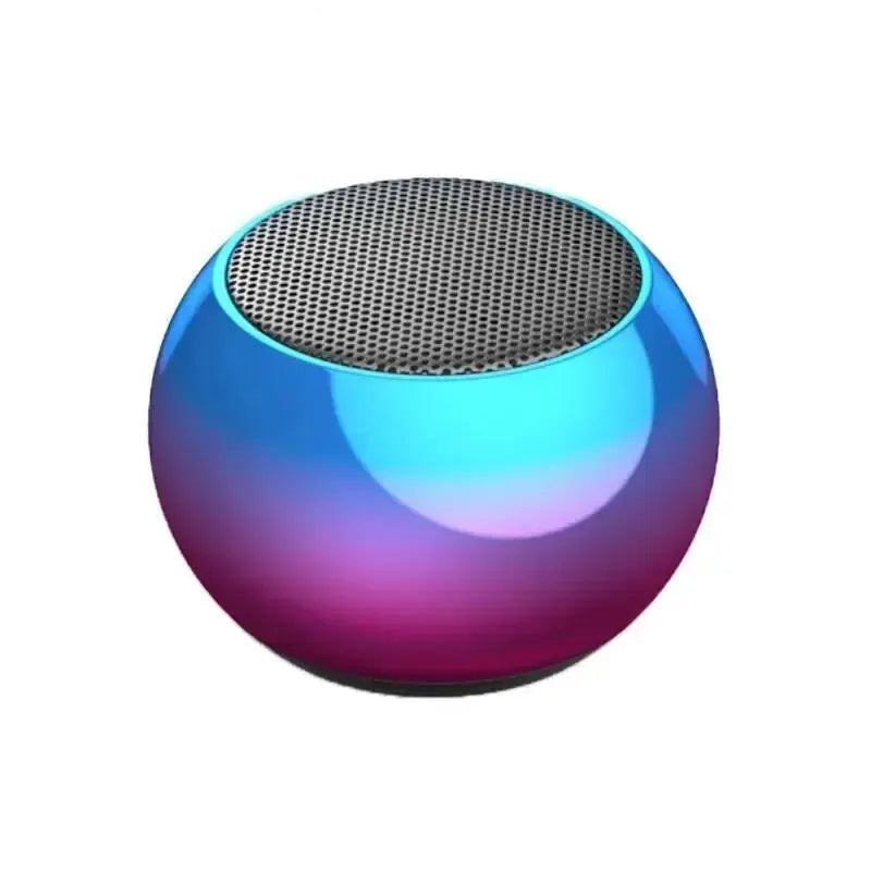 Alto-falante Bluetooth sem fio portátil pequeno de metal