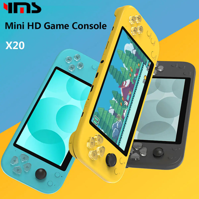 X7 4.3" Handheld Game Console with 10,000 Games
